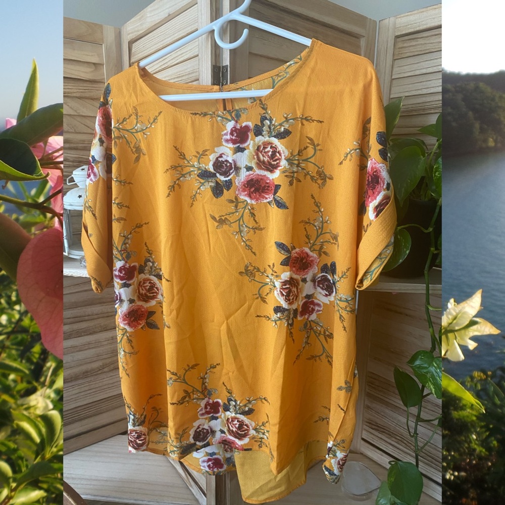 Pretty Spring Blouse🌻☀️💕